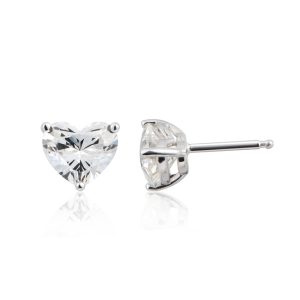 Náušnice Heart Stud - Royal